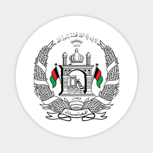 National Emblem of Afghanistan Magnet